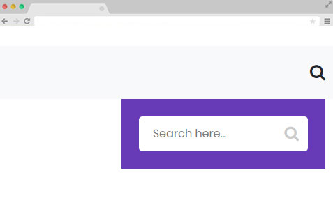 Search box on click