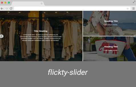 Flickity carousels slider
